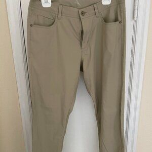 Tommy Bahama Tan 33x30 comfy relaxed work pants